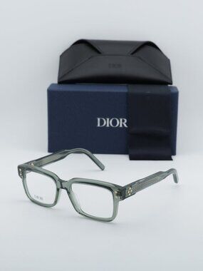 Dior CD DIAMONDO S8I 5500 Rectangle Men Eyeglasses 53mm - Green